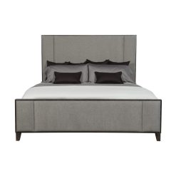 bernhardt linea upholstered panel bed hb