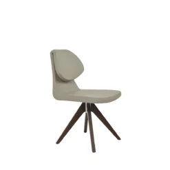 Gakko Pyramid Swivel Dining Chair