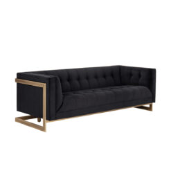 Ekon Sofa in Abbington Black