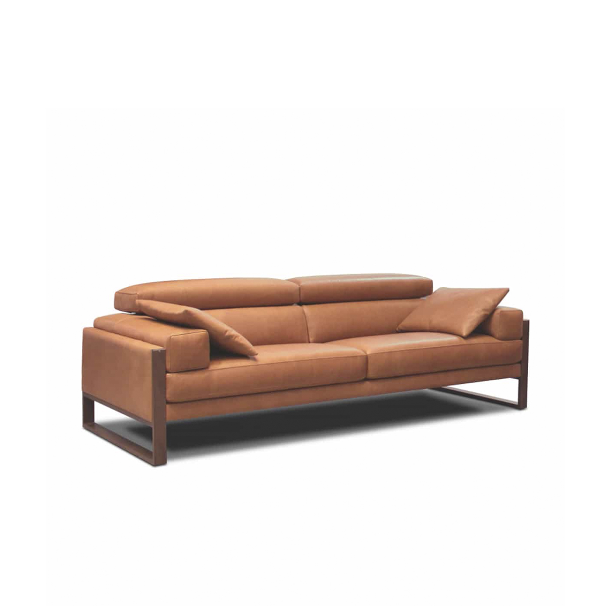 Kincord Loveseat with Wooden Frame
