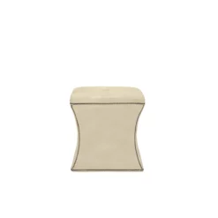 Roscoe Leather Ottoman