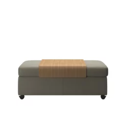 Stressless Double Ottoman With Table