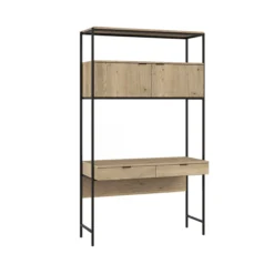 Ambrose Modular Bookcase with Desk