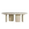 Arcadia Extendable Dining Table With Stone Top