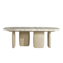 Arcadia Extendable Dining Table With Stone Top