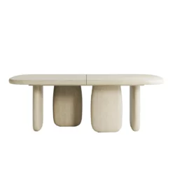 Arcadia Extendable Dining Table With Wood Top
