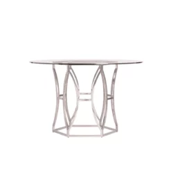 Argent Round Dining Table