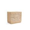 Calavaras Nightstand In Bleached Teak Finish