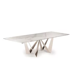 Carmel Dining Table with Ceramic Top
