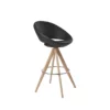 Crescent Pyramid MW Swivel Bar Stool