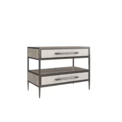 Dual Impressions Nighstand