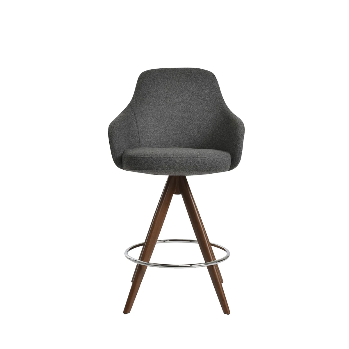 Gazel Arm Pyramid MW Counter Stool