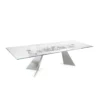 Mabilia Dining Table with Glass Top
