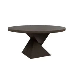 Newport Dining Table In Espresso Oak Finish