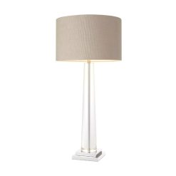 Olive table lamp