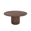 Rufus Round Wood Dining Table