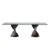 Treyton Dining Table In Grey Ash Base