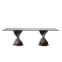 Treyton Dining Table In Grey Ash Base