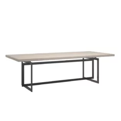 Wish You Were Here Dining Table In Bronze Base