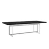 Wish You Were Here Dining Table In Chrome Base