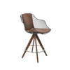 Zebra Pyramid MW Counter Stool