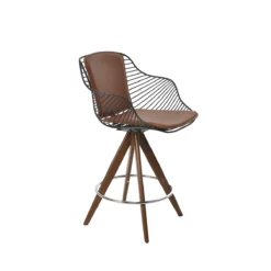Zebra Pyramid MW Counter Stool
