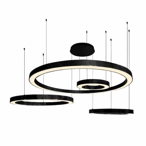 aria ring chandelier