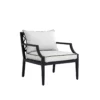 Barrett Accent Chair in Black Finish