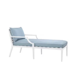 Barrett Chaise in White Finish