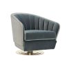 concentric accent chair