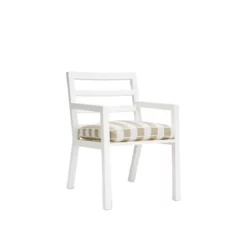 Devon Dining Chair In White Finish