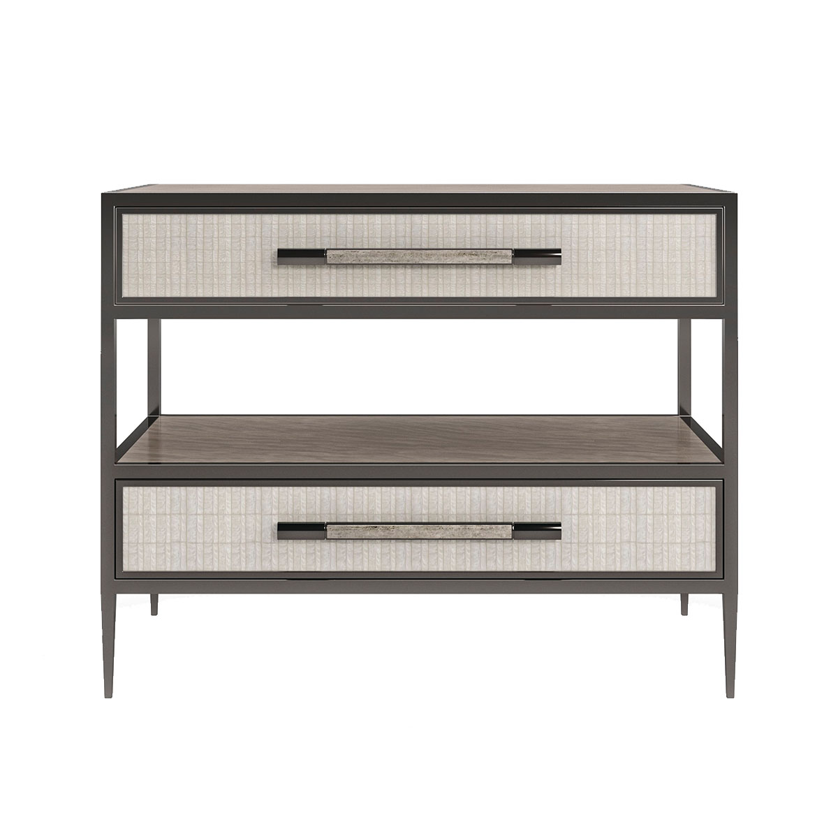 dual impressions nightstand