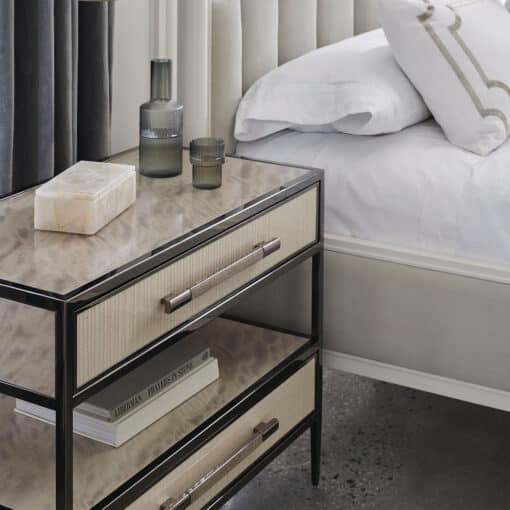 dual impressions nightstand