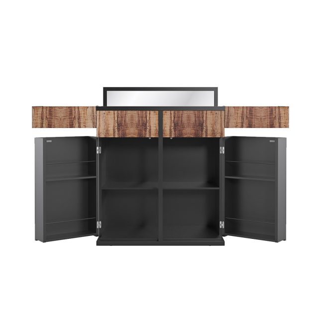 top shelf bar cabinet