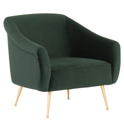 Lucie Accent Chair Green Main