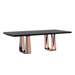 Twist dining table