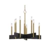 Abrams 10 Light Chandelier