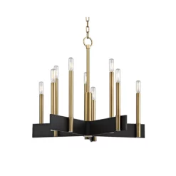Abrams 10 Light Chandelier