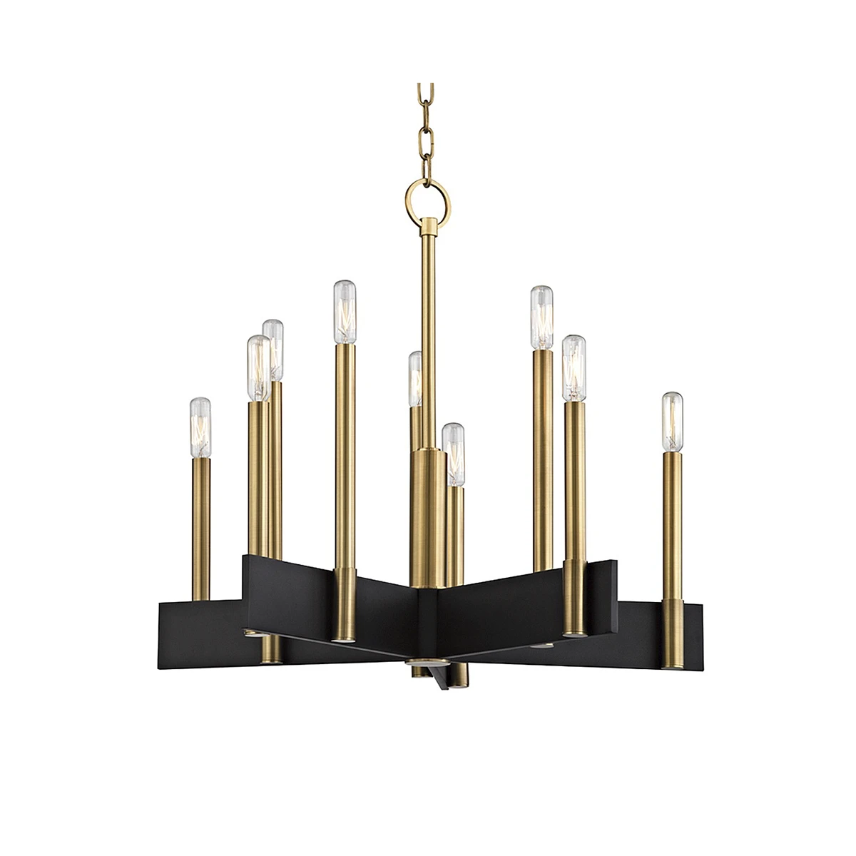 Abrams 10 Light Chandelier
