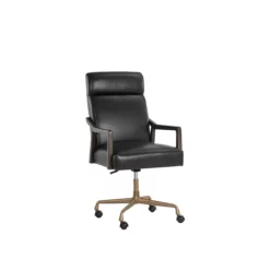 Collin Office Chair In Leather