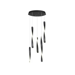 Twist 5-Light Chandelier