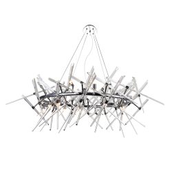 Icicle Oval Chandelier