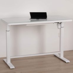 Sterling Glass Top Electric Standing Desk