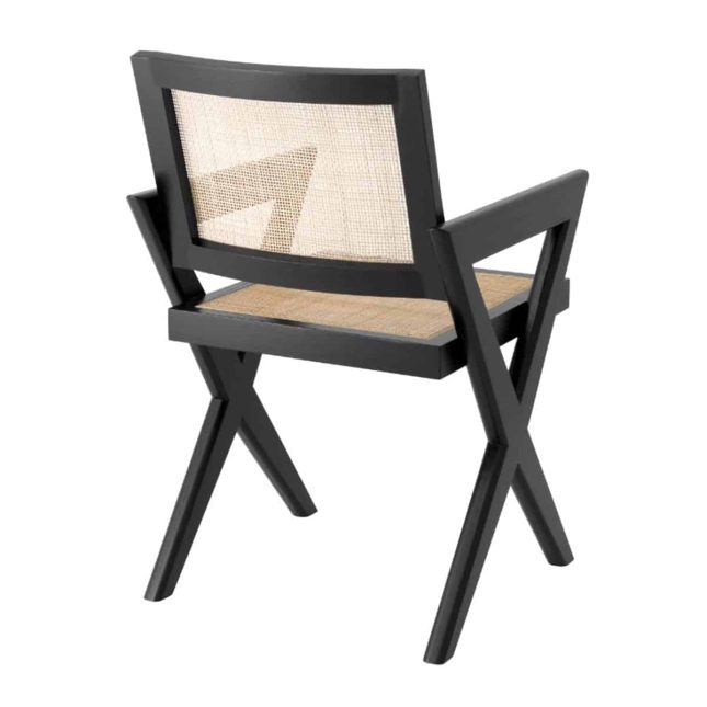 wicker dining chair
