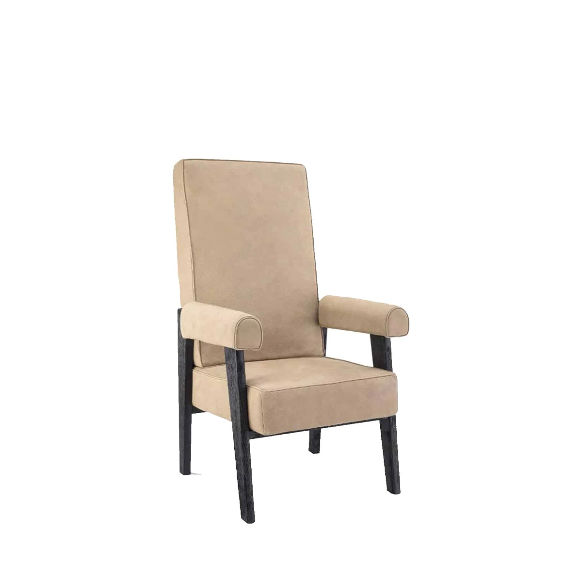 Wicker High Back Chair