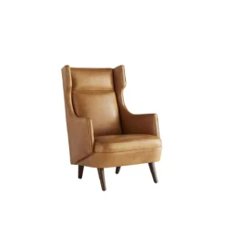 Blake Accent Chair In Leather