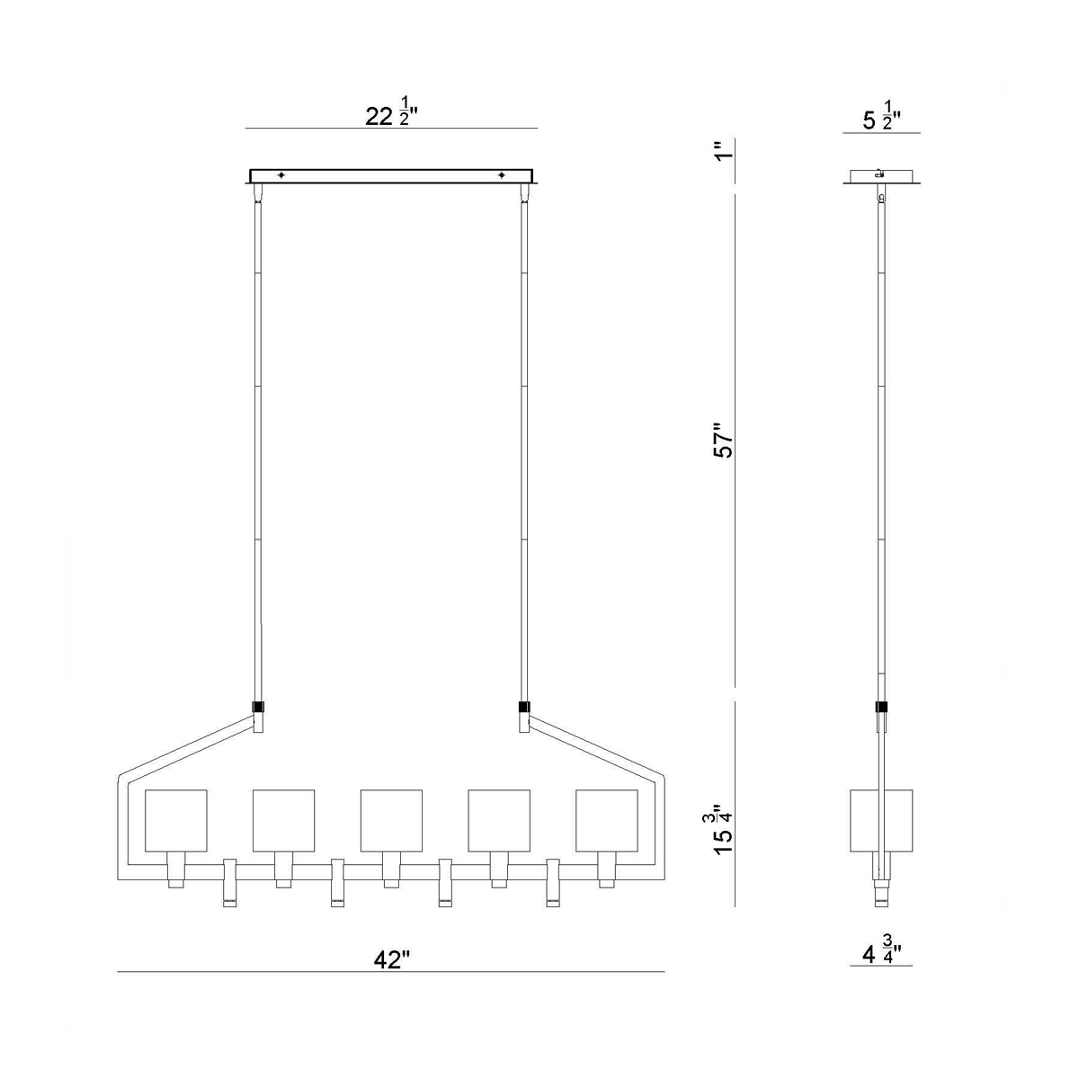Decato Light Chandelier