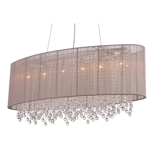 beverly oval chandelier