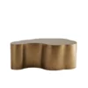 Harvey Coffee Table in Antique Brass Finish