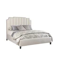 Bayonne Panel Bed In Fabric